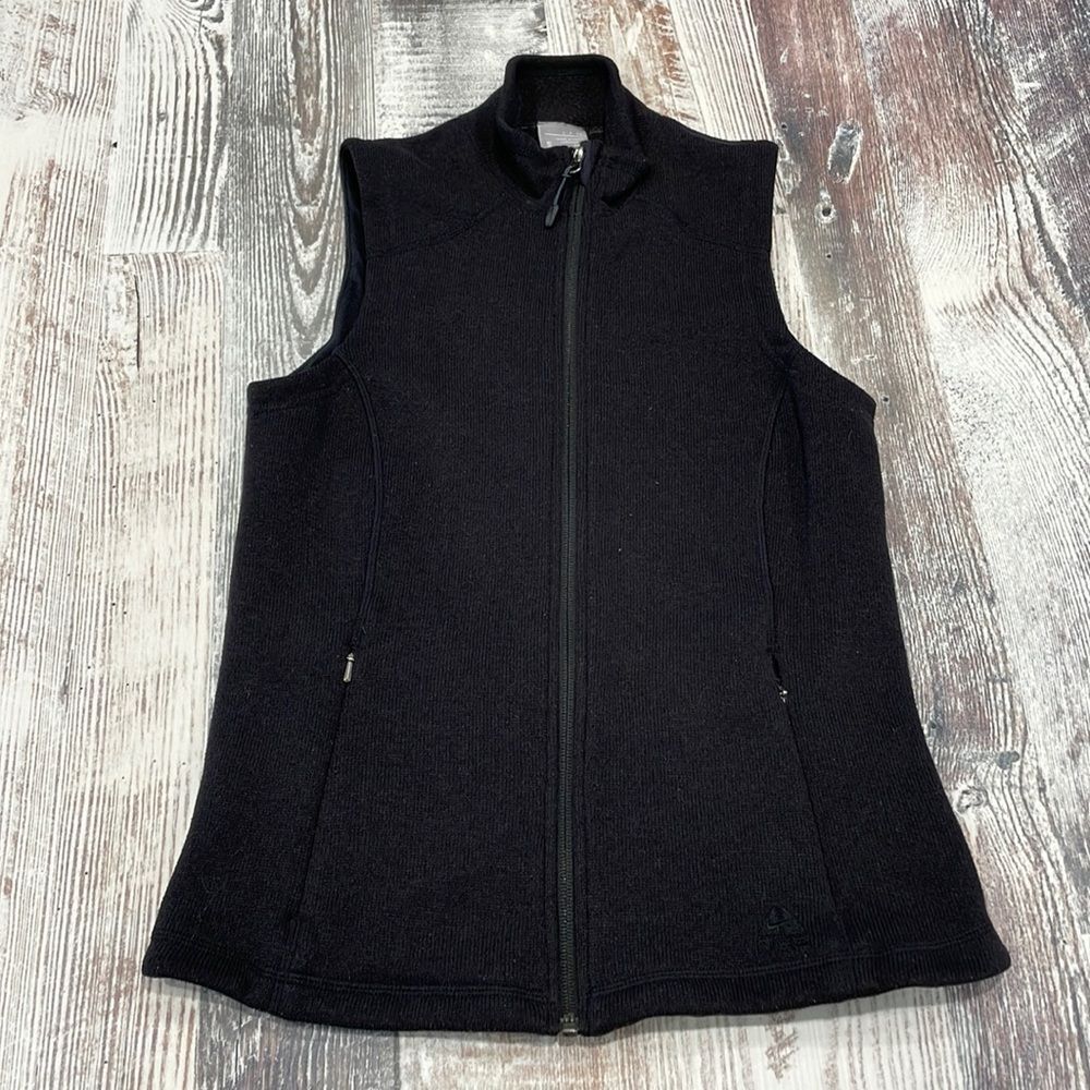 𝅺vintage early 2000’s Nike ACG Full Zip Thermal Vest Black Size Small